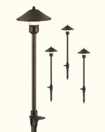 12V Mushroom LED Path Lights for Garden – 4 Pack, Cottage Style, IP65, Warm White, Driveway, Walkway, Low Voltage