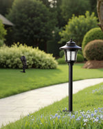 12V Landscape Lighting Kit 8 Pack for Yard – Lantern Path Lights & Spotlights Combo, IP65, Garden, Driveway, Warm White