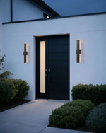 Dimmable LED Outdoor Wall Sconces for Porch – 2 Pack, Oil-Rubbed Bronze, IP65, Traditional, Garage, Front Door, Integrated LED