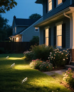 12V Solid Brass Landscape Spotlights for Garden – 3 Color Temps, 500 Lumens, Tree Uplighting, IP65, MR16, 2-6 Pack