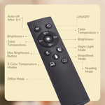 63.4" Arc Floor Lamp for Living Room – Remote Control, Adjustable Shade, Dimmable LED Bulb, Black, Bedroom, Reading Corner
