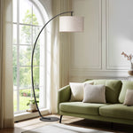 68.5" Arc Floor Lamp for Living Room – Dimmable Remote, Bedroom, Reading Corner, Sofa Side, Modern, Bulb Included, Tall