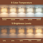 68.5" Arc Floor Lamp for Living Room – Dimmable Remote, Bedroom, Reading Corner, Sofa Side, Modern, Bulb Included, Tall