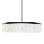 42" 8-Light Spanish Alabaster Chandelier for Dining Room – Natural Stone, Luxury, Foyer, Living Room, One-of-a-Kind, Premium