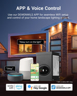 300W Smart Wi-Fi Landscape Lighting Transformer – Alexa, Google, App Control, Photocell, Timer, Multi Zone, Weatherproof