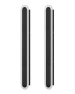 39.4" Oval Linear LED Outdoor Wall Sconce for Garage – 2 Pack, Dimmable 3CCT, IP65, Porch, Modern, Architectural, 47.2"