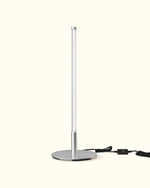 Minimalist Dimmable LED Table Lamp for Bedroom – Stepless Dimmer, Bedside, Home Office, No Bulb Needed, 4 Finishes