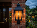 EDISHINE Large Dusk to Dawn Outdoor Wall Lantern lifestyle