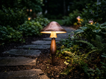 LED Low Voltage Mushroom Path Lights lifestyle
