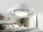 Luminators 20 inch White Bladeless Ceiling Fan lifestyle