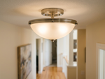 12.6 inch Modern Semi Flush Mount Ceiling Light lifestyle
