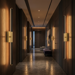 Luminators Linear LED Wall Sconce lifestyle